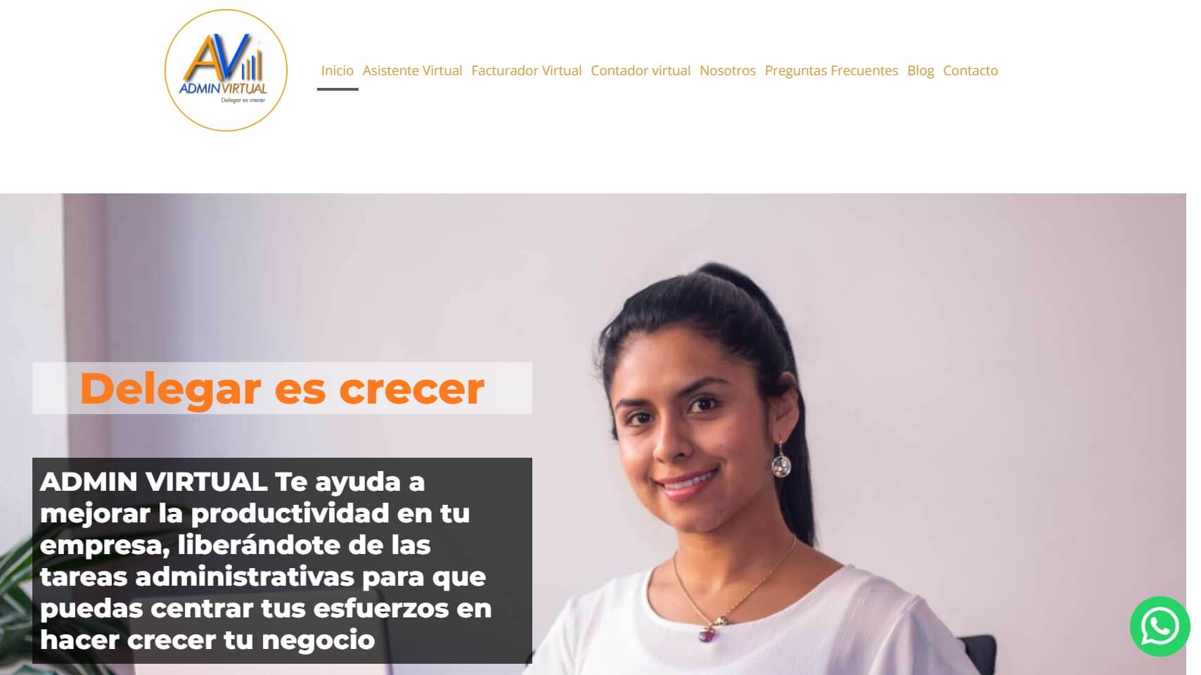 Portafolio NaudyWeb Admin Virtual